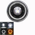 7" Car Led Headlight For Lada Niva 4x4 7inch H4 Led Headlights Angel Eyes For Jeep Wrangler OffRoad 4x4 Suzuki Samurai Toyota Bles Online DZ-23A-46. 