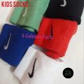 KIDS SPORTS SOCKS- ASSORTED 5 COLOURS PACK. 