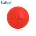 Caiton Premium Park Golf Ball – 60mm/2.36in, Fluid Art Design, Red, Blue, Green, 4-Layer Construction.