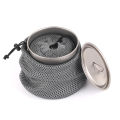 Lixada Ultralight Titanium Cup Outdoor Portable Picnic Water Mug w Foldable Handle 300ml / 350ml / 450ml / 550ml / 650ml / 750ml. 