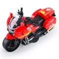 1Pc Children Inertia Motorcycle Swat Fire Boys Random Style Toy Car Inertial City Service Motorcycle. 