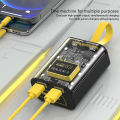3*18650 Battery Charger Case DIY Power Bank Box Fast Charge 5V 2A Double USB Output Battery Storage Box With LED Night Light.