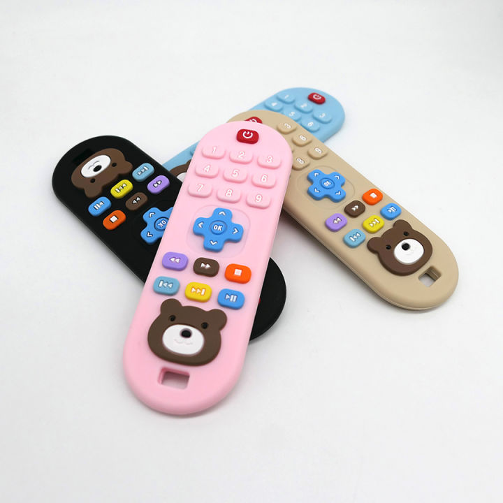 1/4pcs%20Children's%20teething%20remote%20control%20silicone%20material%20baby%20teething%20toys%20simulation%20remote%20control%20toys%20teething%20teether%20-%20Image%202