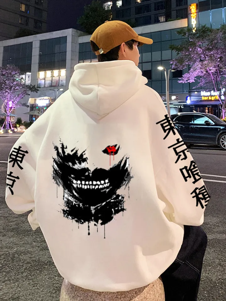 Pullover Mens Anime Hoodies Fast Shipping Single Road Trendy