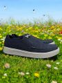 Denim jeans stylish summer casual sneakers for men , Men's Slip-on Shoes jeans sneakers, Tennis Walking high quality jeans Casual sneakers. 