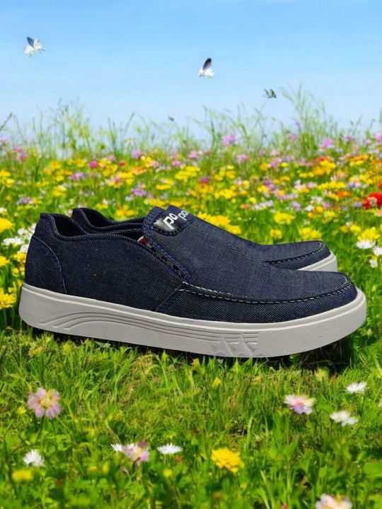 Denim jeans stylish summer casual sneakers for men , Men's Slip-on Shoes jeans sneakers, Tennis Walking high quality jeans Casual sneakers