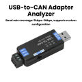 CAN Snalyzer USB To CAN Module USB To PCAN Adapter USB CAN Bus Analyzer Debugging Assistant Signal Converter for Can Communicate. 