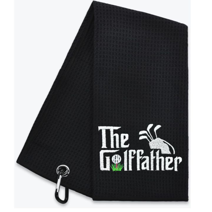 Funny Golf Towel for Dad Funny Golf Towel for Men Retirement for Men Golfer Embroidered Golf Towels for Golf Bags