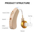 Hearing Aids for Seniors with Noise Cancelling Adjustable Tone Sound Amplifier Portable Deaf Elderly Hearing Aids. 