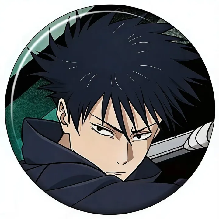 Jujutsu%20Kaisen%20Figure%20Badges%20Button%20Pins%20Zenin%20Naoya%20Fushiguro%20Megumi%20Itadori%20Yuji%20Okkotsu%20Yuta%20Choso%20Brooch%20Cat%20Bag%20Accessories%20-%20Image%204