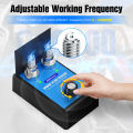 Spark Plug Tester Double hole Diagnostic Tool With Baffle 12V Car Spark Tester 0-6000rpm Auto Engine Ignition Detector Tools.