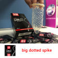 5Pcs Super Dotted Large Spiked Condoms Supplies Natural Rubber Special Condoms Lubricated Peniss Sleeve For Men. 