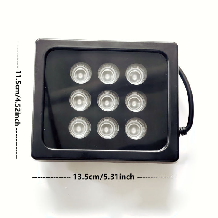 CCTV%20LEDS%209pcs%20Array%20Led%20dc%2012V%20CCTV%20Fill%20Light%20IR%20illuminator%20infrared%20lamp%20Outdoor%20Waterproof%20IR%20Night%20Vision%20for%20CCTV%20Camera%20-%20Image%205