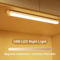 Rechargeable Magnetic LED Strip Light with Motion Sensor for RV Cabinet Wardrobe Kitchen - Wireless Night Light.