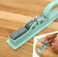 Knife Sharpener 2 in 1 Good Material & Usefull Product Special for Eid Ul Azha (Aizal Mall). 