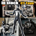 Ct Toys Anime The Amazing Spiderman Mafex 147 S.H.Figuarts Spider Man Venom Symbiotic Action Figure 6" Action Figures Model Toy. 