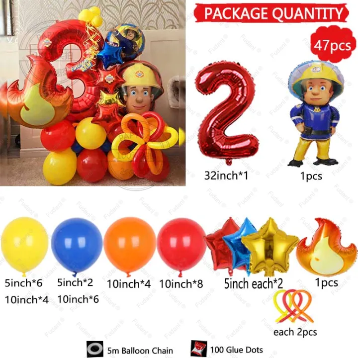 47pcs%20Fireman%20Sam%20Firefighter%20Theme%20Balloon%20Column%20Set%20Red%20Number%2032inch%20Kids%20Boys%20Fireman%20Party%20Decoration%20Supplies%20Baby%20Shower%20-%20Image%205