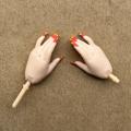 Original Rainbow Doll Replacement Hands Black White Brown Skin Tone Dolls Playing DIY Accessories. 