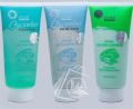Evon cucumber face wash + cleanser and scrub set. 