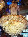 New Jhoomer 10 Light Crystal Fanoos For Ceiling. 