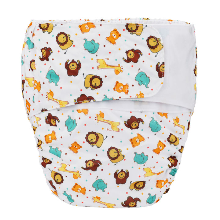 %5BSigzagor%5D1%20XL%20Adult%20Cloth%20Diaper%20Nappy%20Urinary%20Incontinence%20Pocket%20Reusable%20Insert%20Hook%20and%20Loop%20ABDL%20Age%20Play%2026.7in%20to%2050.4in%20-%20Image%207