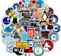 20PCS Coding & Programming Sticker Pack Funny Developer Laptop Decals | Ideal for Coders, Programmers, & Tech Lovers customization available. 