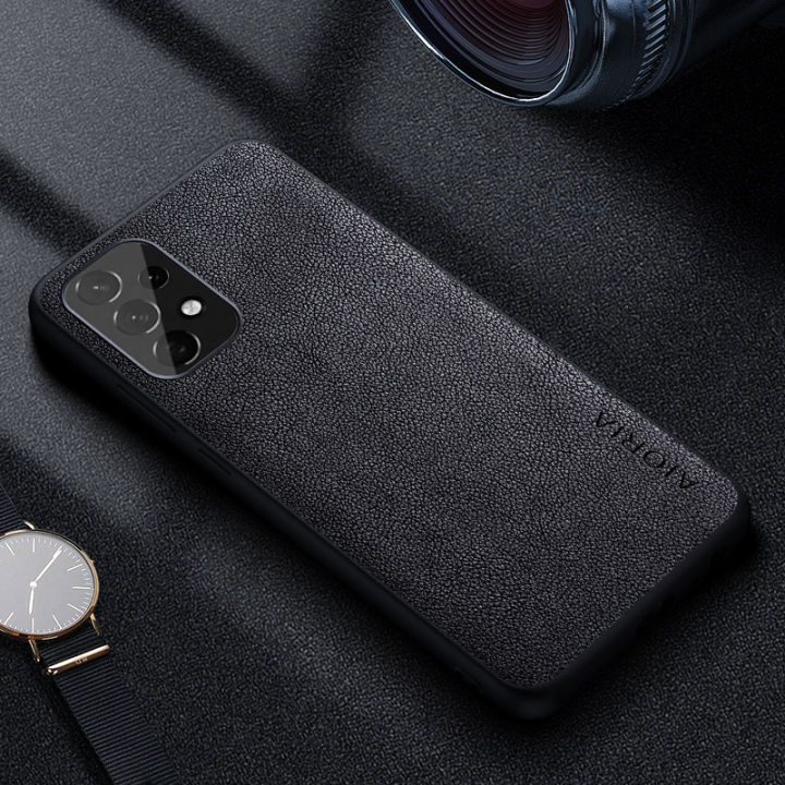 Premium%20PU%20leather%20Phone%20Case%20for%20%20%20A53%20A57%20A56%20A55%20A73%20A54%20A52%20A52S%20A51%20A72%20A71%205G%204G%20Business%20Solid%20color%20cover%20-%20Image%203