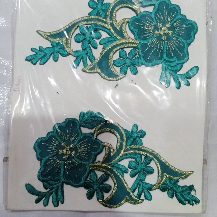 Embroidery%20Patches%20Beautiful%20Flowers%20Embroidery%20Iron%20On%20Patches%20Sewn%20Applique%20Embroidered%20-%20Image%202