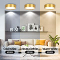 LED Ceiling Light Surface Mounted Downlight 5W 10W 15W Spot Led Light Ultra Thin 3 Color Panel Lamp for Living Room Home Decor. 