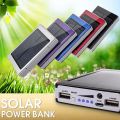 Solar Power bank 12000 Mah Portable With 21 LED Light For Traveling And Camping. 
