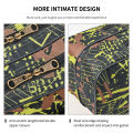 1.3m/1.5m double-layer foldable large belly sea fishing bag, outdoor storage fishing tool kit, double shoulder fishing rod bag. 