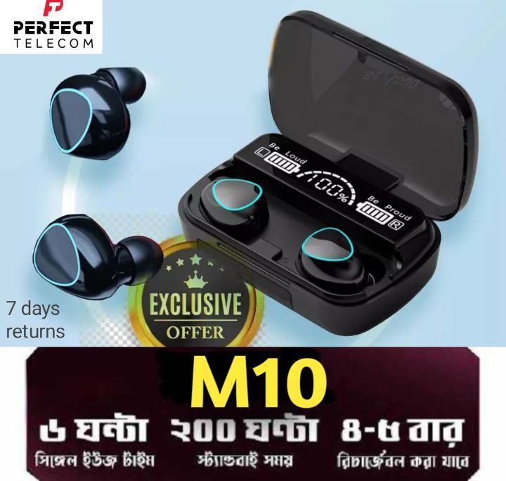 M10 TWS Wireless Bluetooth headphone premium quality 5.3