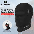 ROCKBROS Cycling Cap Fleece Thermal MTB Bike Hiking Skiing Men's Winter Hat Hood Riding Running Outdoor Sports Windproof Bandana. 