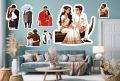 LOVE COUPLE STICKER SHEET. 