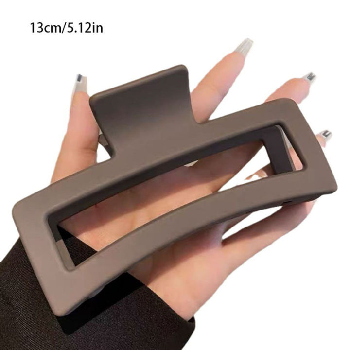 1%20PCS%20Large%20Matte%20Hair%20Claw%20Clip,%20Elegant%20Korean%20Style%20Hair%20Barrettes,%20Fashion%20Hair%20Accessories%20for%20Women%20Girls%20-%20Image%206