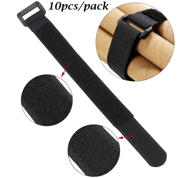 10/60PCS%202*50cm%20Reusable%20Fastening%20Bike%20Tie%20Nylon%20Hook%20&%20Loop%20Durable%20Multil%20Purpose%20Self-adhesive%20High%20Quality%20Strap%20Cable%20Ties%20-%20Image%204