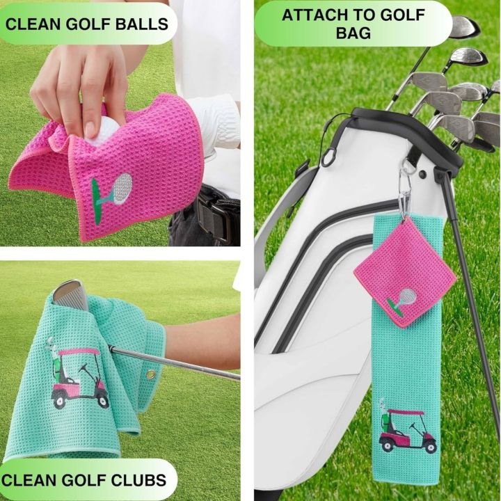 Funny%20Microfiber%20Premium%20Golf%20Towel,%20Embroidered%20Golf%20Towels%20for%20Golf%20Bags%20for%20Men&Women,%20Golf%20Accessories%20for%20Men%20Golfers%20-%20Image%202