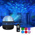 Starry Sky Projection Light Water Pattern Northern Lights Atmosphere Light Creative Colorful Rotating Light Bedhead Night Light. 