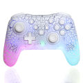 GAMINJA RGB Wireless Gamepad CRACK PROCESS For Switch TV Box PS3 Joystick Controller Six axis gyroscope Dual Vibration.