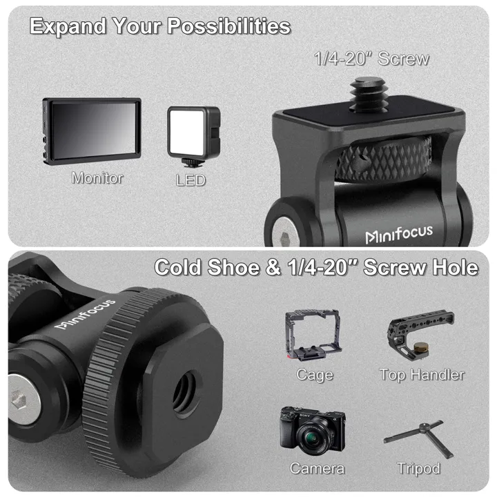 Minifocus%20DSLR%20Camera%20Monitor%20Mount%20180%C2%B0%20Tilt%20Adjustable%20Monitor%20Holder%20Flash%20LED%20Fill%20Light%20with%20Cold%20Shoe%20for%20%20%20%20-%20Image%203
