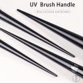 Kat Von D- Makeup Brush 24 Double Head Eyeshadow Brush Soft Fiber Hair Elegant Black Handle Brand Makeup Brushes for Woman.