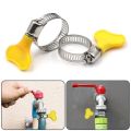 Adjustable  Hose Clamp 1 inch water pipe Clamp ( 5 pcs set). 