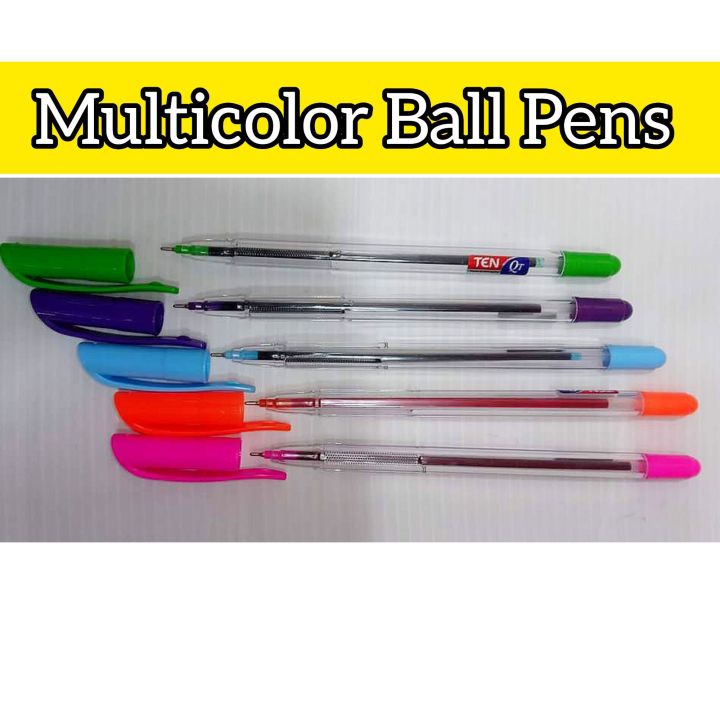 Two%20Packs%20TEN%20Multicolor%20Ball%20Pens%20(5%20Vibrant%20Colours)%20-%20Image%203