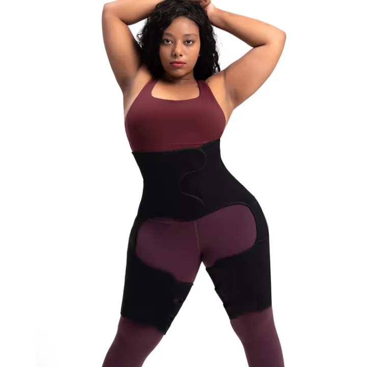 3%20in%201%20Waist%20Trainer%20Hot%20Thermal%20Sauna%20Shapewear%20Fat%20Burning%20Sweat%20Thigh%20Trimmer%20Body%20Shaper%20Weight%20Loss%20Butt%20Lift%20Workout%20Belts%20-%20Image%202