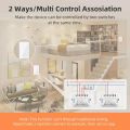Zigbee smart switch Alexa  voice control No neutral wire Install Touch light switch lightify. 