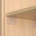 Shelf bracket adhesive nail self-adhesive wardrobe shelf bracket clip wall hanging bracket partition non punching strong bracket.