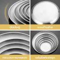 14cm/20cm stainless steel plate food grade dish Korean style food tray restaurant use. 