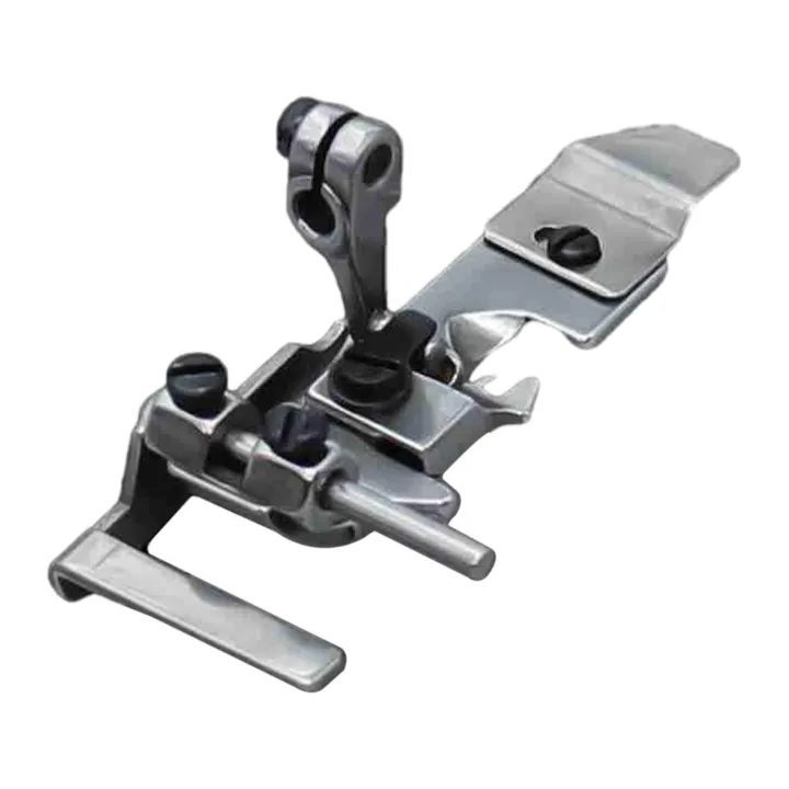 Lace Foot Sewing Machine Presser Foot for 4 Thread Overlock Elastic Band Crafts