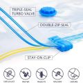 1PC Transparent Border Vacuum Bag For Clothes Storage Bag Home Organizer Compressed Seal Travel Saving Bag. 