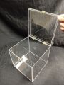 Customize Gifts Box Acrylic Plastic Size 8x8x8. 